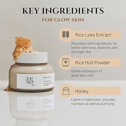 Beauty of Joseon Ground Rice &amp; Honey Glow Mask