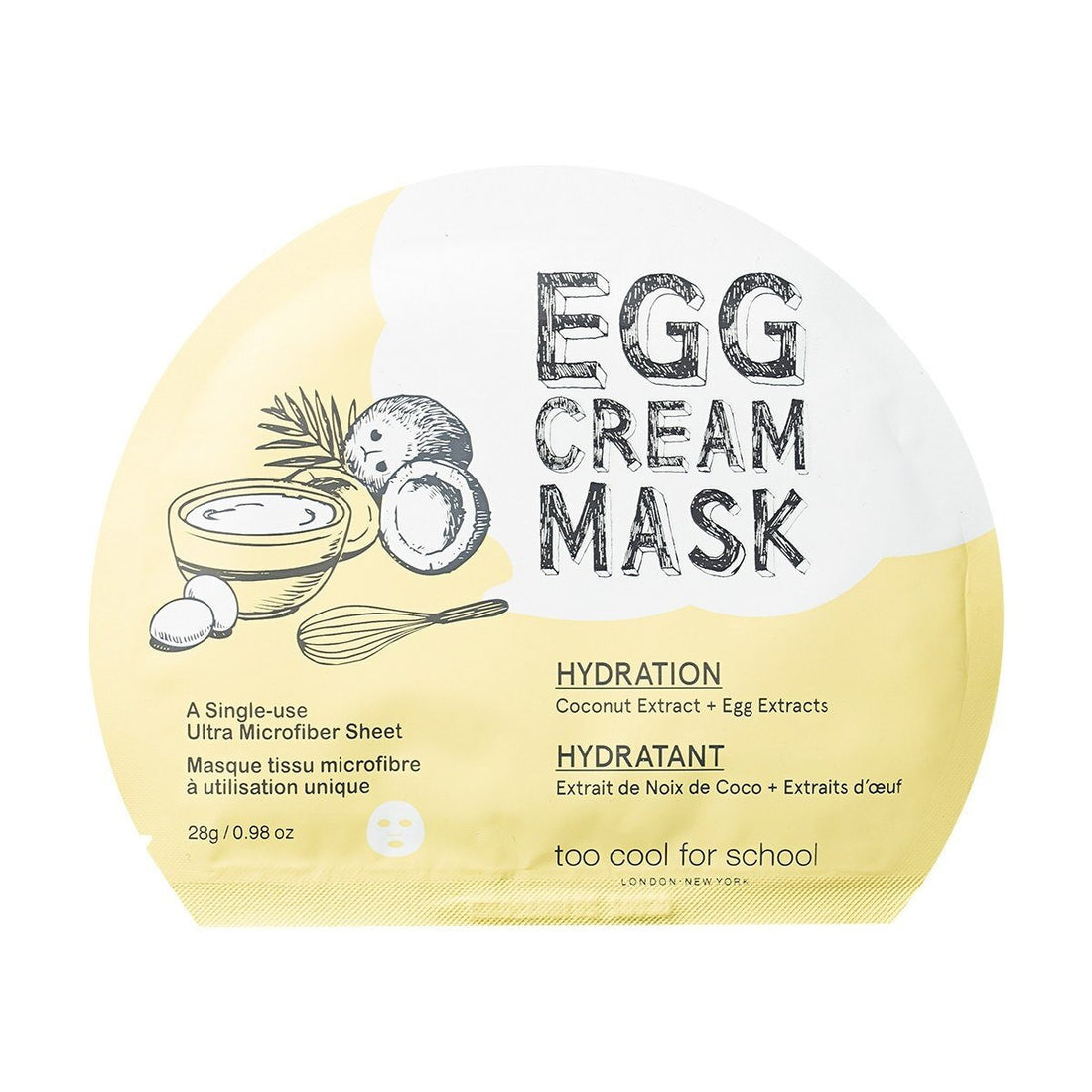 Egg Cream Mask Hydration