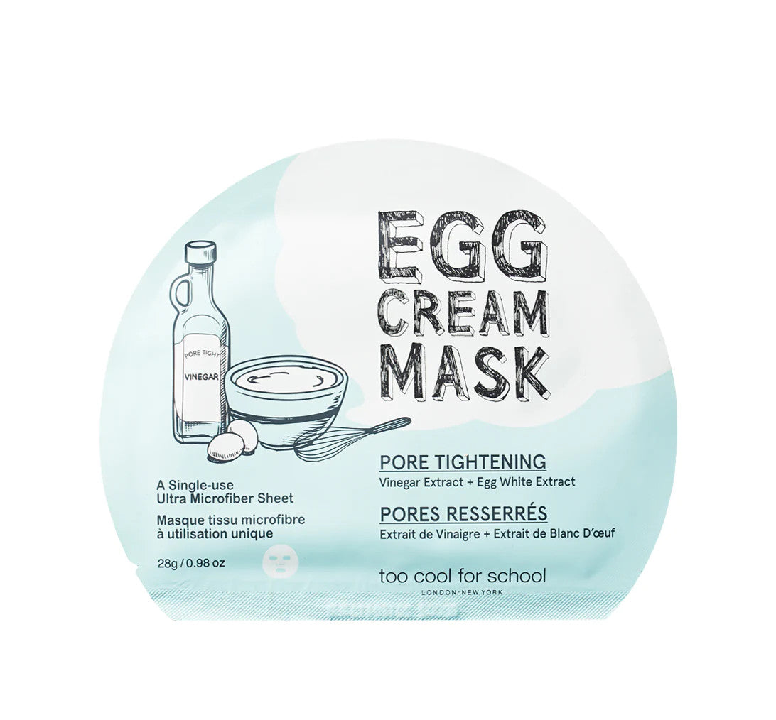 Egg Cream Mask Pore Tightening